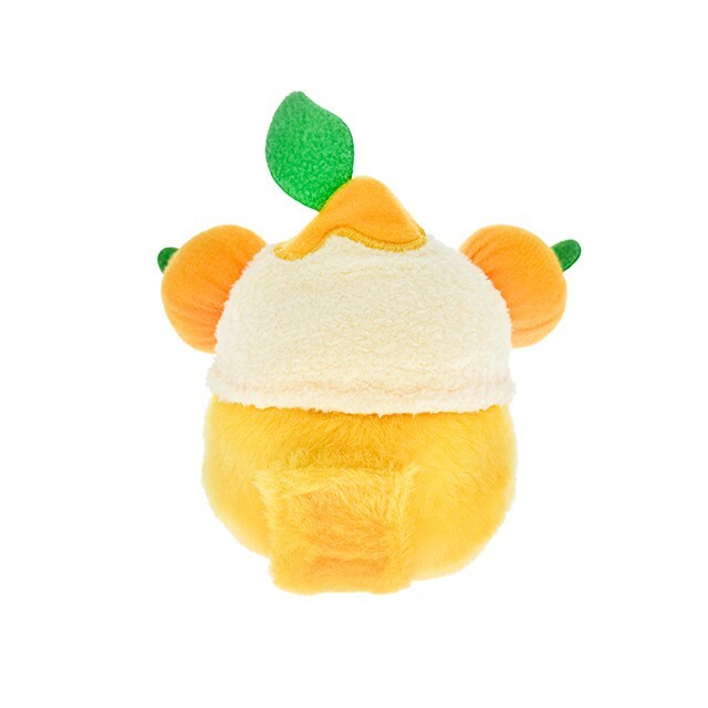 春日系列 小熊維尼 Winnie the Pooh 大頭絨毛 迷你公仔 娃娃 (搭配個人客製髮圈用) -香港迪士尼樂園