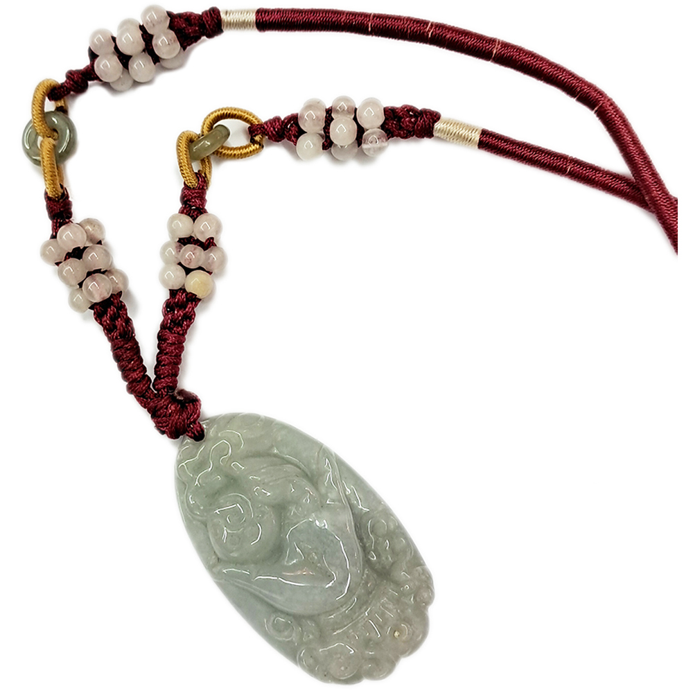 智珠在握{佛手}玉佩 中國結項鍊【十方】120413