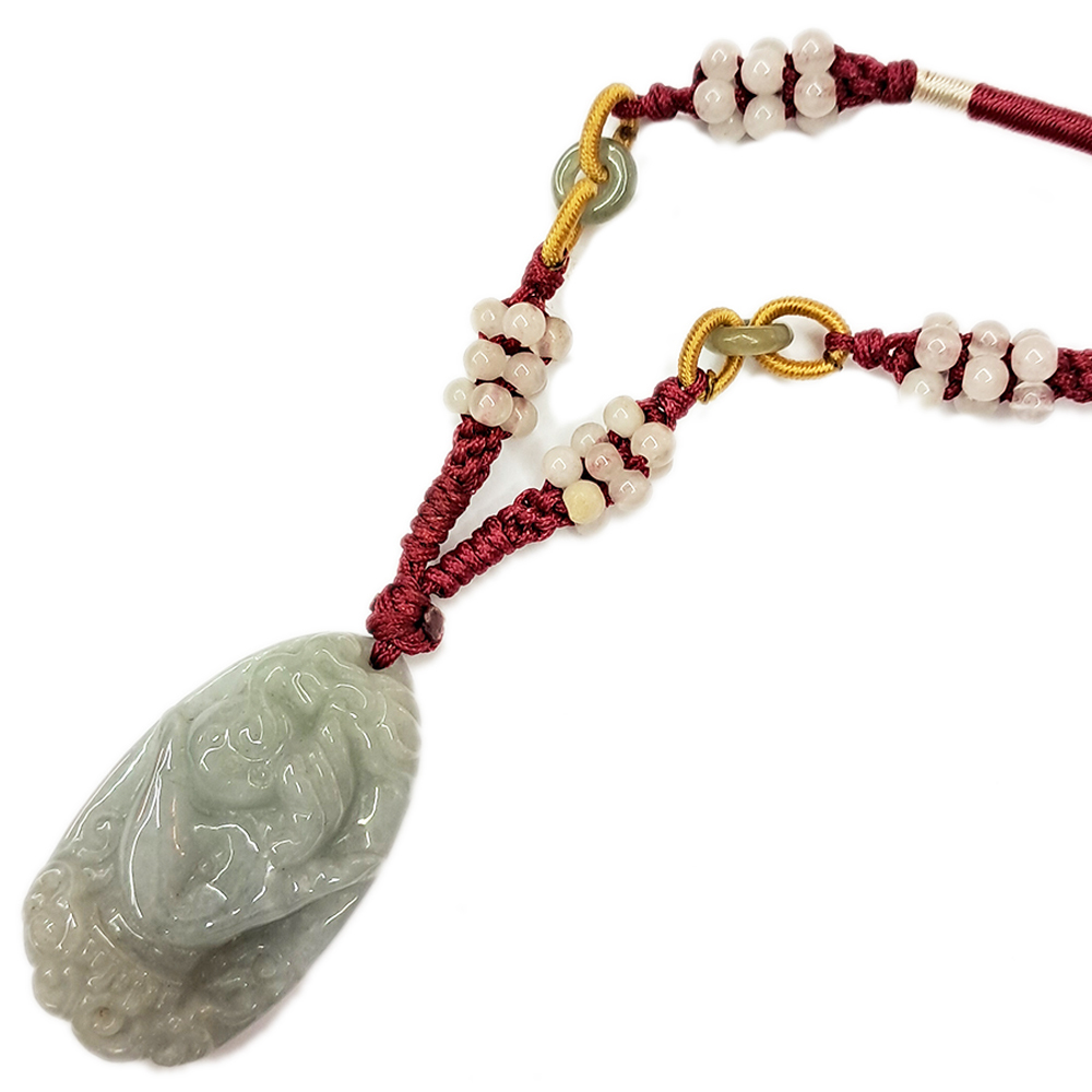 智珠在握{佛手}玉佩 中國結項鍊【十方】120413