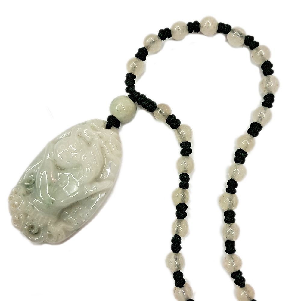 智珠在握{佛手}玉佩 玉珠項鍊【十方】141788