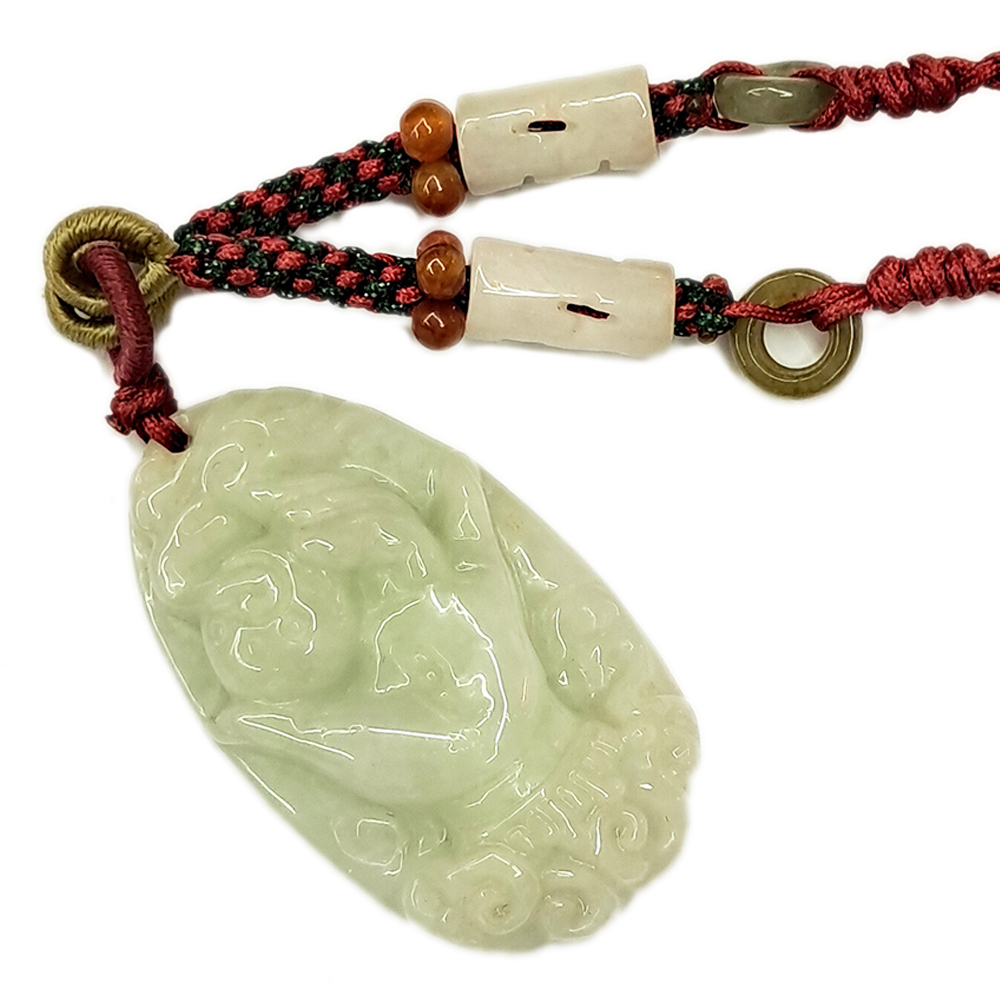 智珠在握{佛手}玉佩 中國結項鍊【十方】123468