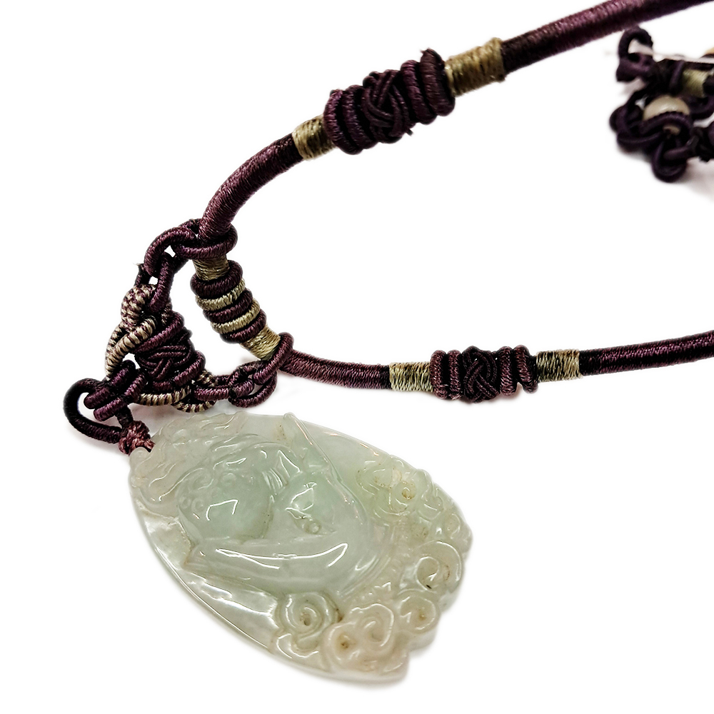 智珠在握{佛手}玉佩 中國結項鍊【十方】120007