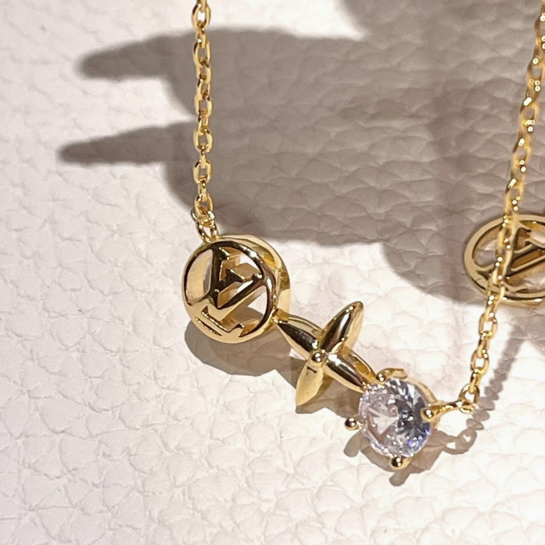 18k lvpetit”小老花細緻鑽字母高奢定製系列