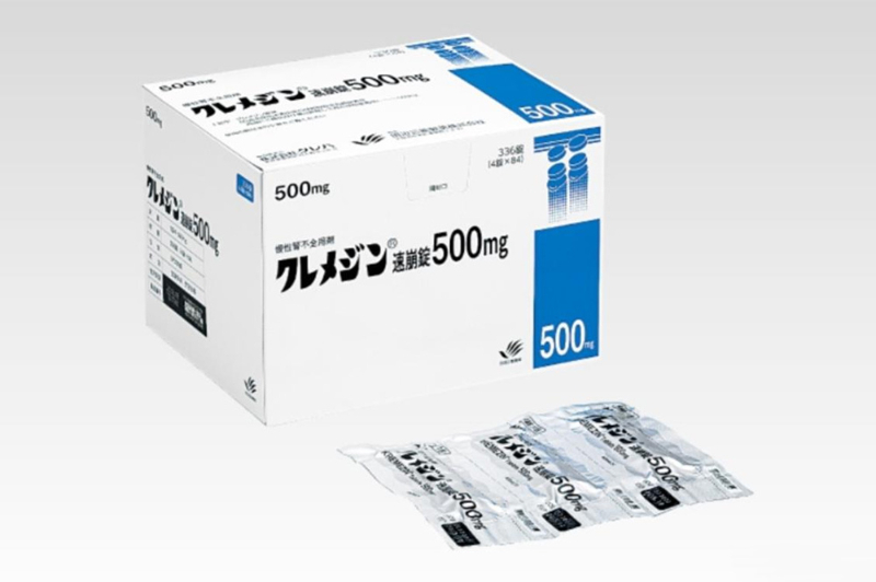 田邊製藥｜Kremezin 克里美净 速崩錠 速溶片 500mg*336錠