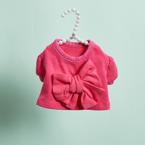 Louisdog 小紅莓蝴蝶結衛衣