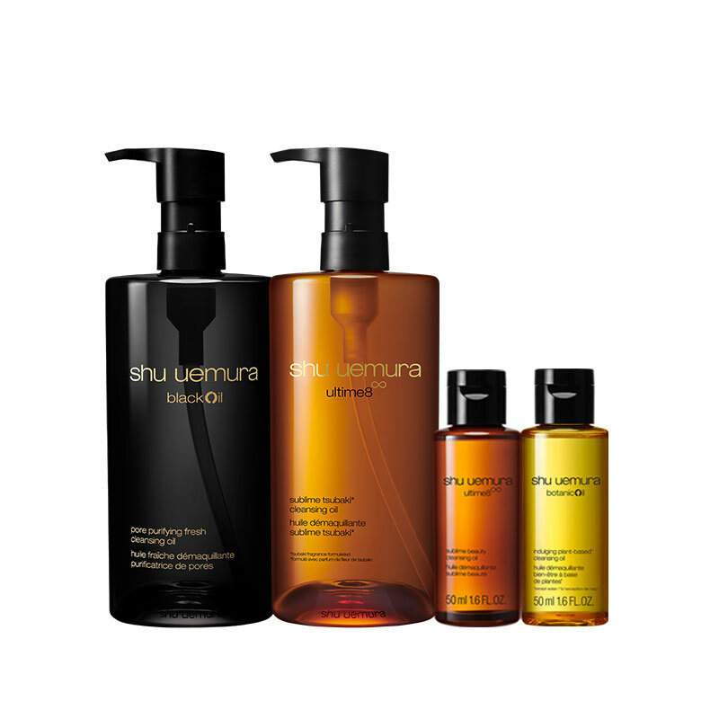 【Shu Uemura-植村秀】2025母親節限定 山茶花黑米精萃潔顏組