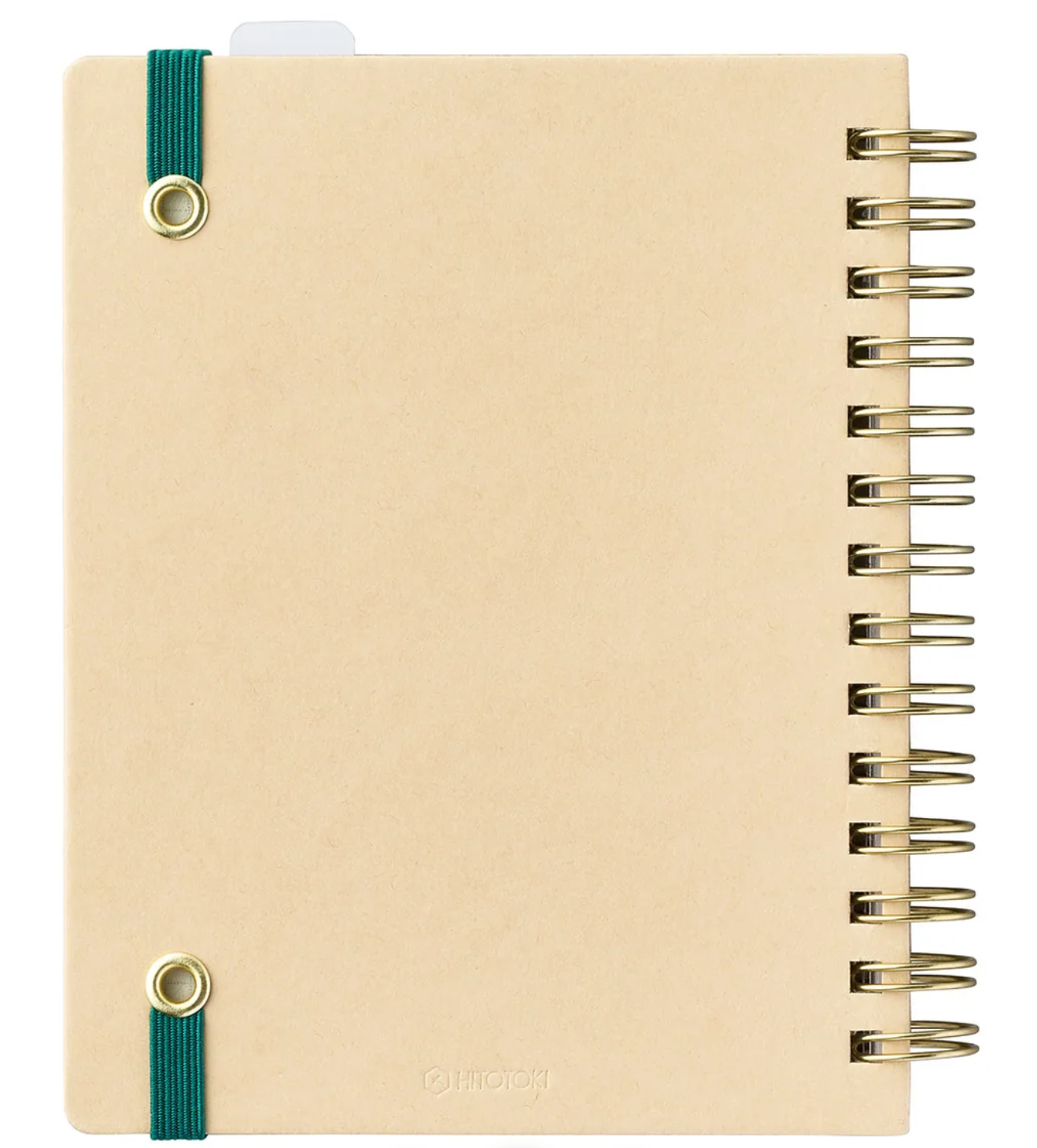 HITOTOKI NOTE 護照尺寸環形筆記本型毛絨玩具