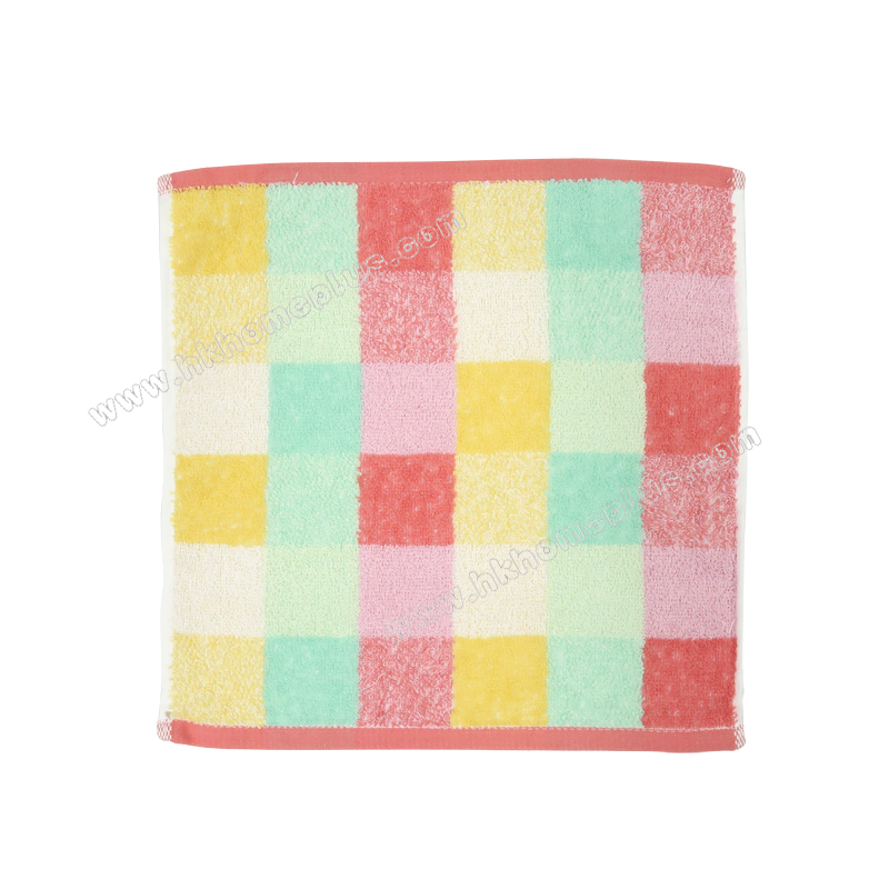 6條裝 彩色格仔方巾