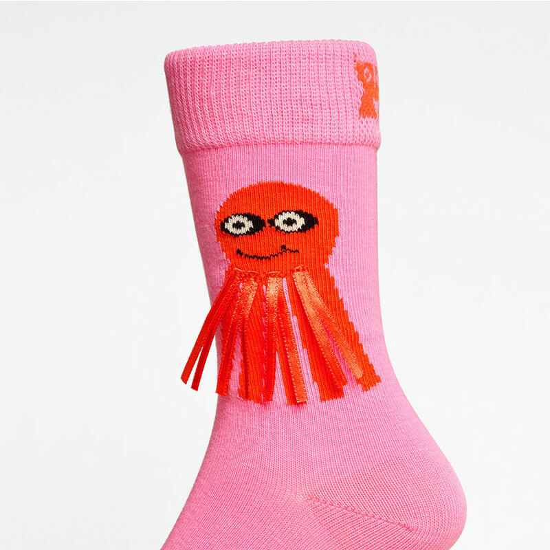 Happy Socks - 兒童襪 章魚