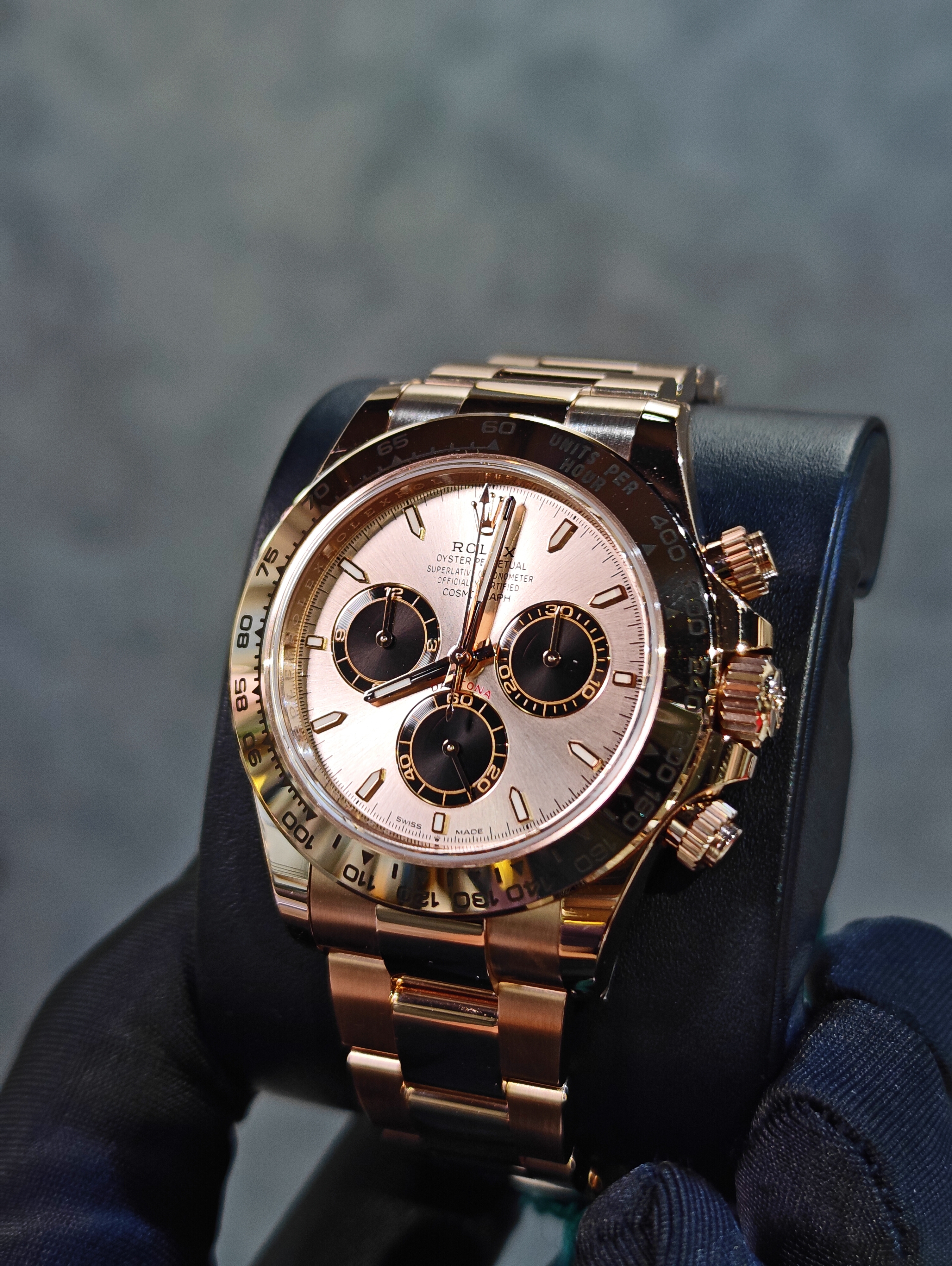 BRAND NEW ROLEX 126505 126505ln COSMOGRAPH DAYTONA SUNDUST DIAL EVER ROSE GOLD OYSTER 40 MM