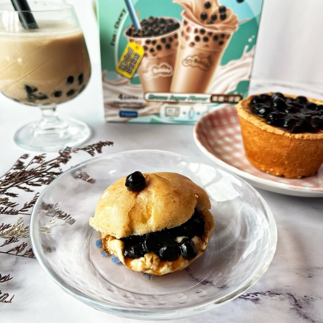 Boba Cream Puff