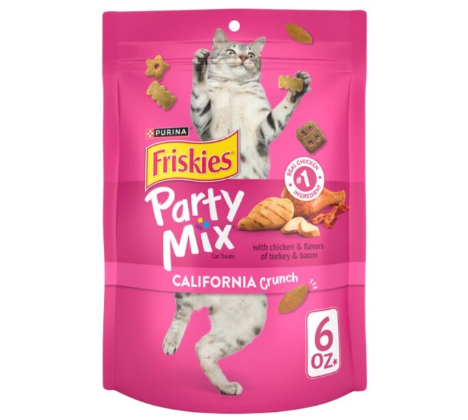 喜躍鬆脆貓小食 雞肉、火雞、煙肉 (Californa Crunch Chicken, Turkey & Bacon) 6OZ