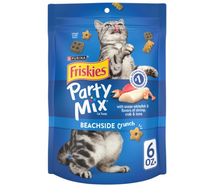 喜躍鬆脆貓小食 海鮮及吞拿魚6OZ (Beachside Crunch)