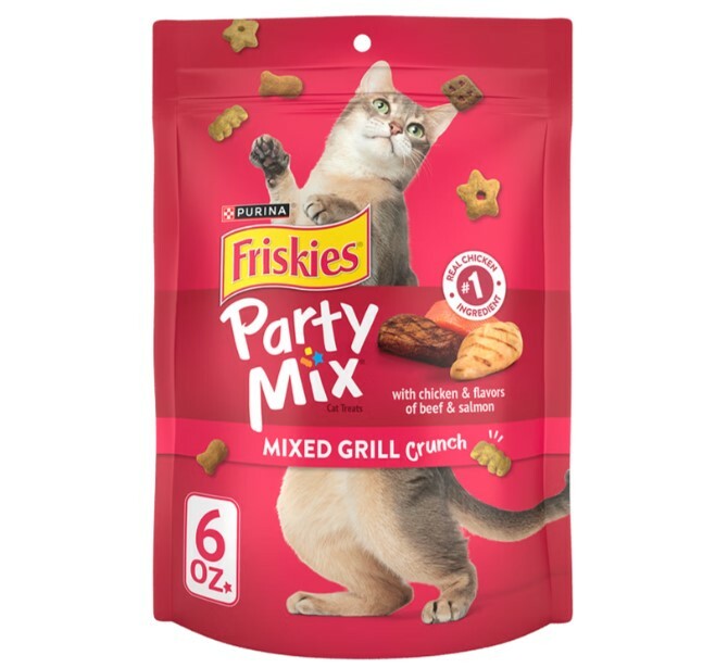 喜躍鬆脆貓小食 雞肉、牛肉、三文魚 6OZ (Mixed Grill Crunch)