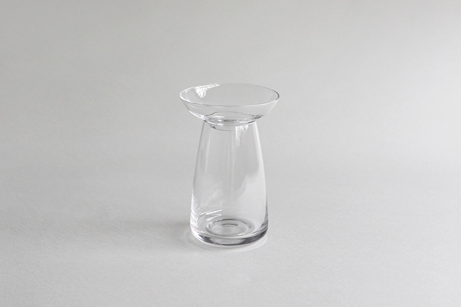 KINTO-AQUA CULTURE 玻璃花瓶 (小)-透明