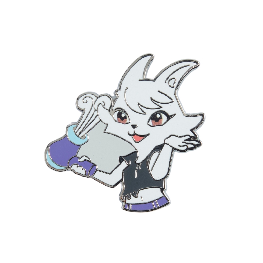 Oh!moments Fluffi Metal Pin