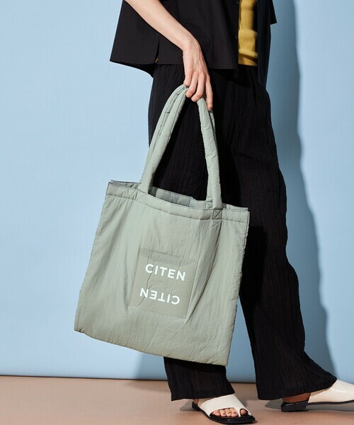 #預購 CITEN 填充透明標誌托特包