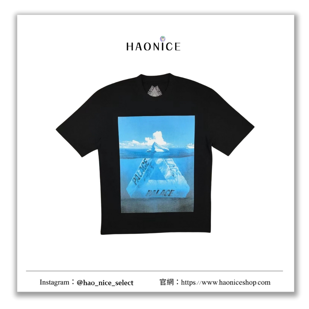 【HAO NICE】英倫潮牌🇬🇧 PALACE 宮廷 倫敦街頭 冰山一角 造型logo短袖 短T 創意滿滿