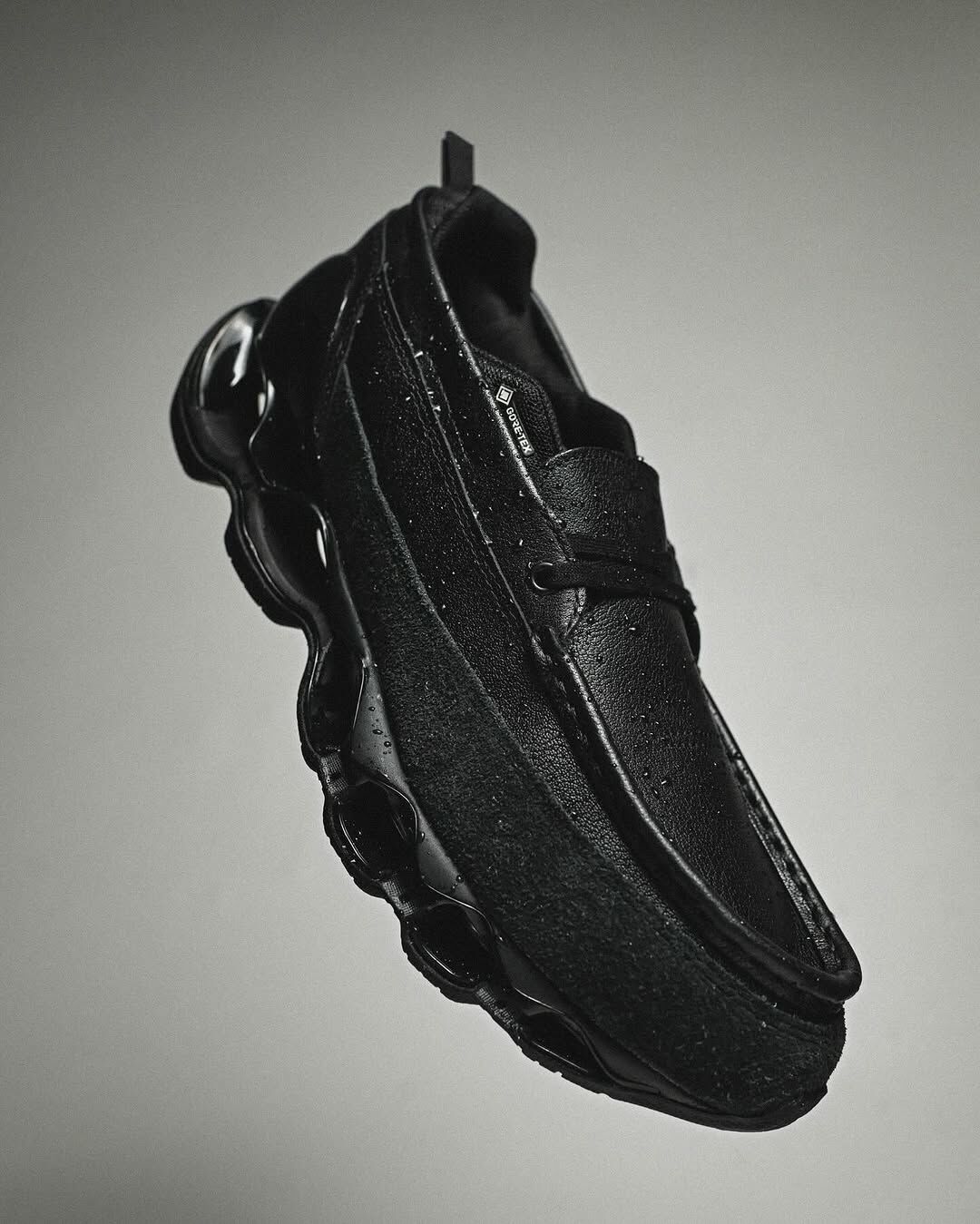 MIZUNO WAVE PROPHECY MOC GTX 全黑 防水 gore-tex 解構簍空 男女鞋 D1GD240601 / 預購