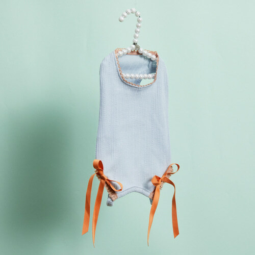 Louisdog 水晶藍連身褲