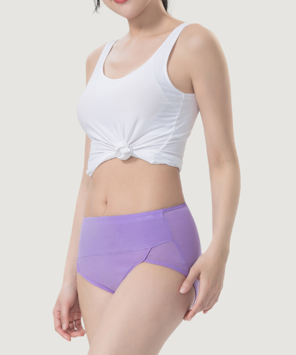 TENCEL天絲 微收腹高腰三角褲 UE060925