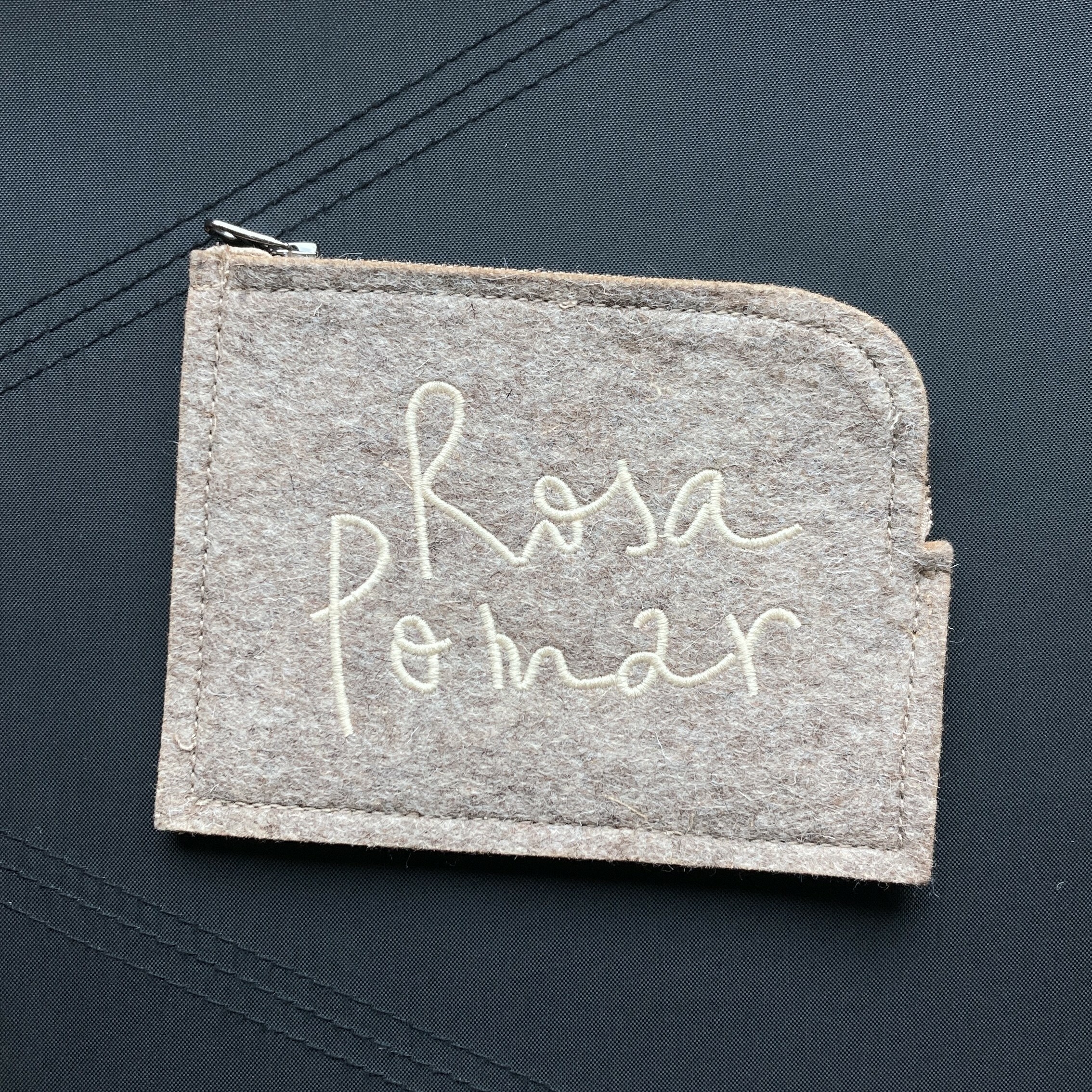 [Retrosaria ROSA POMAR] 升級再造羊毛氈錢包