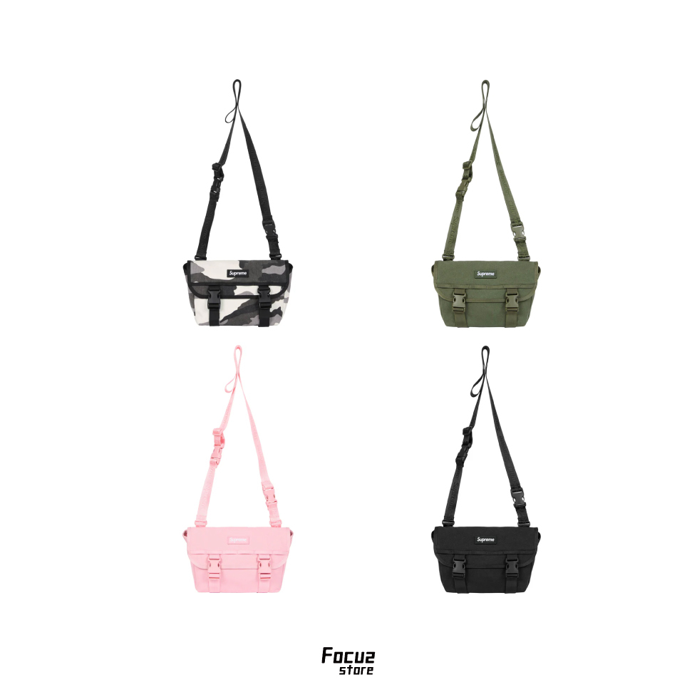 【Focus Store】現貨秒發 Supreme SS25 Week1 Mini Messenger Bag 迷你郵差包 四色