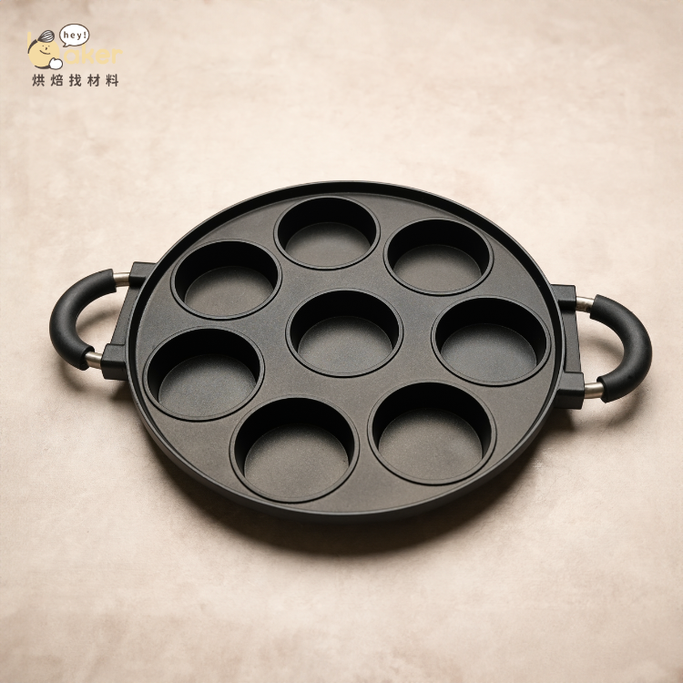 紅豆餅烤盤(八孔)