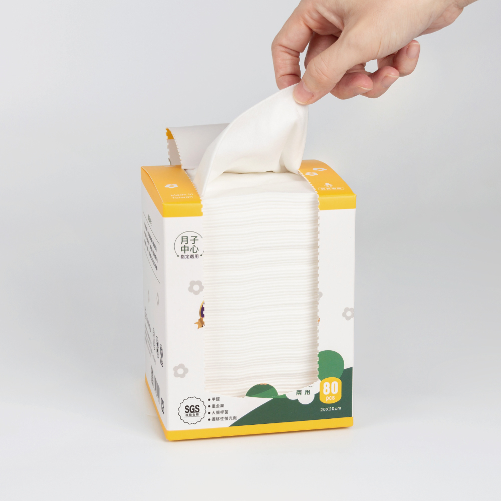 平紋棉柔巾(超取最多18盒)_妙妙熊