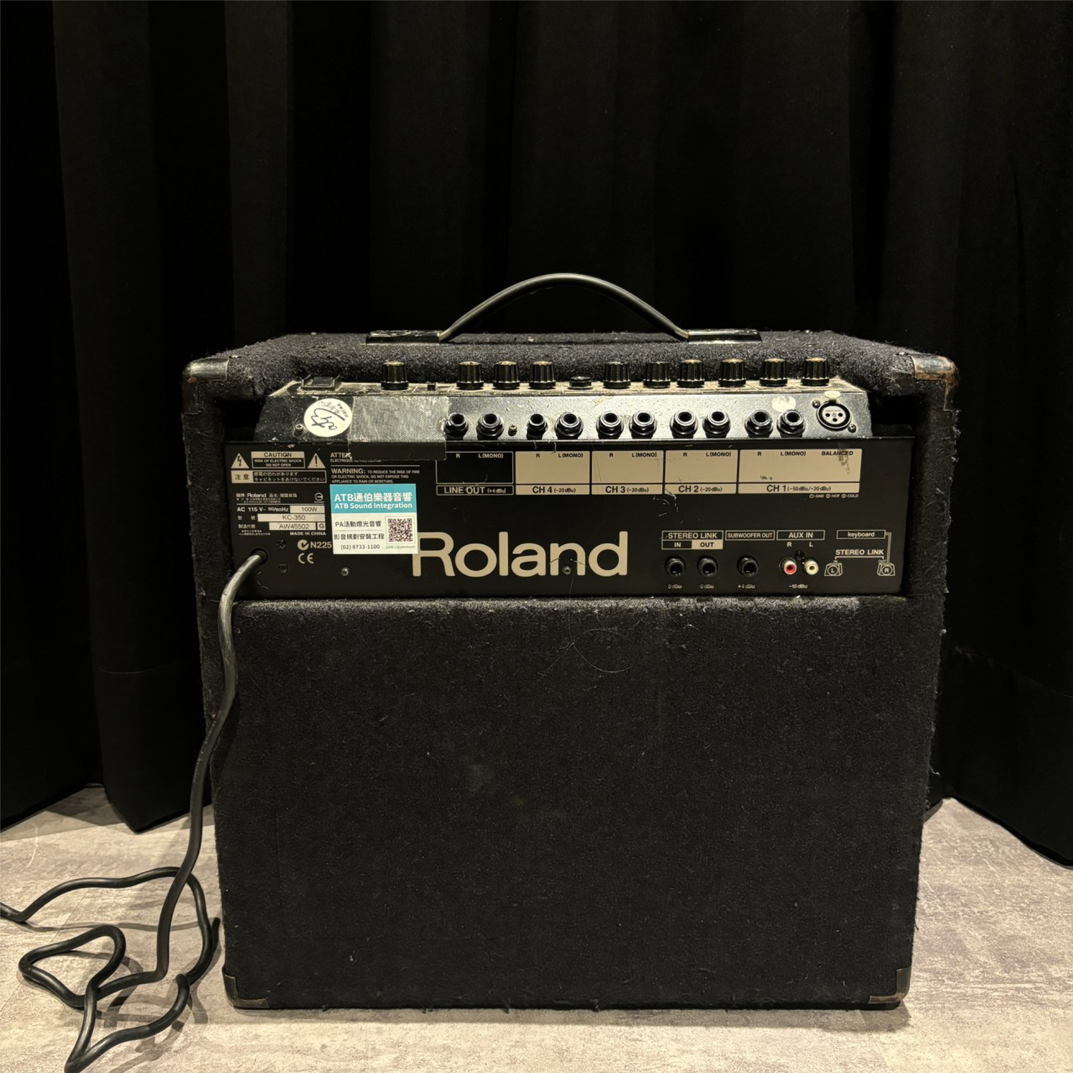 【日租】ROLAND 【日租】Roland / KC-350 鍵盤音箱 (120W) 第 2 張圖片｜三峽鍵盤 / 鋼琴