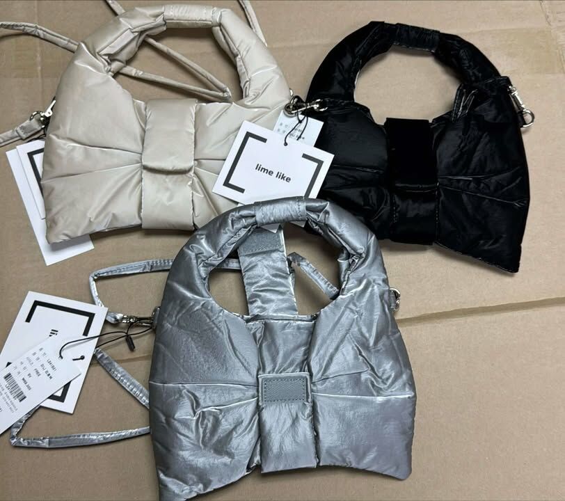 KR 韓國蝴蝶結2 Way Bag，清貨價貨品，不設退換 (K3 F600)