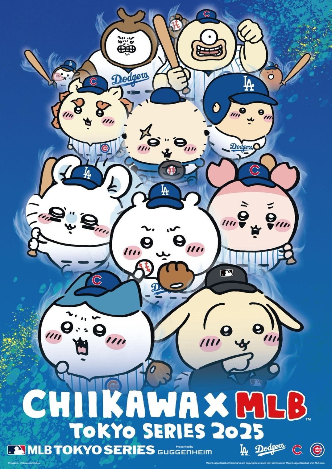 iSNEAKERS｜日本 Chiikawa 吉伊卡哇 MLB 聯名 貼紙