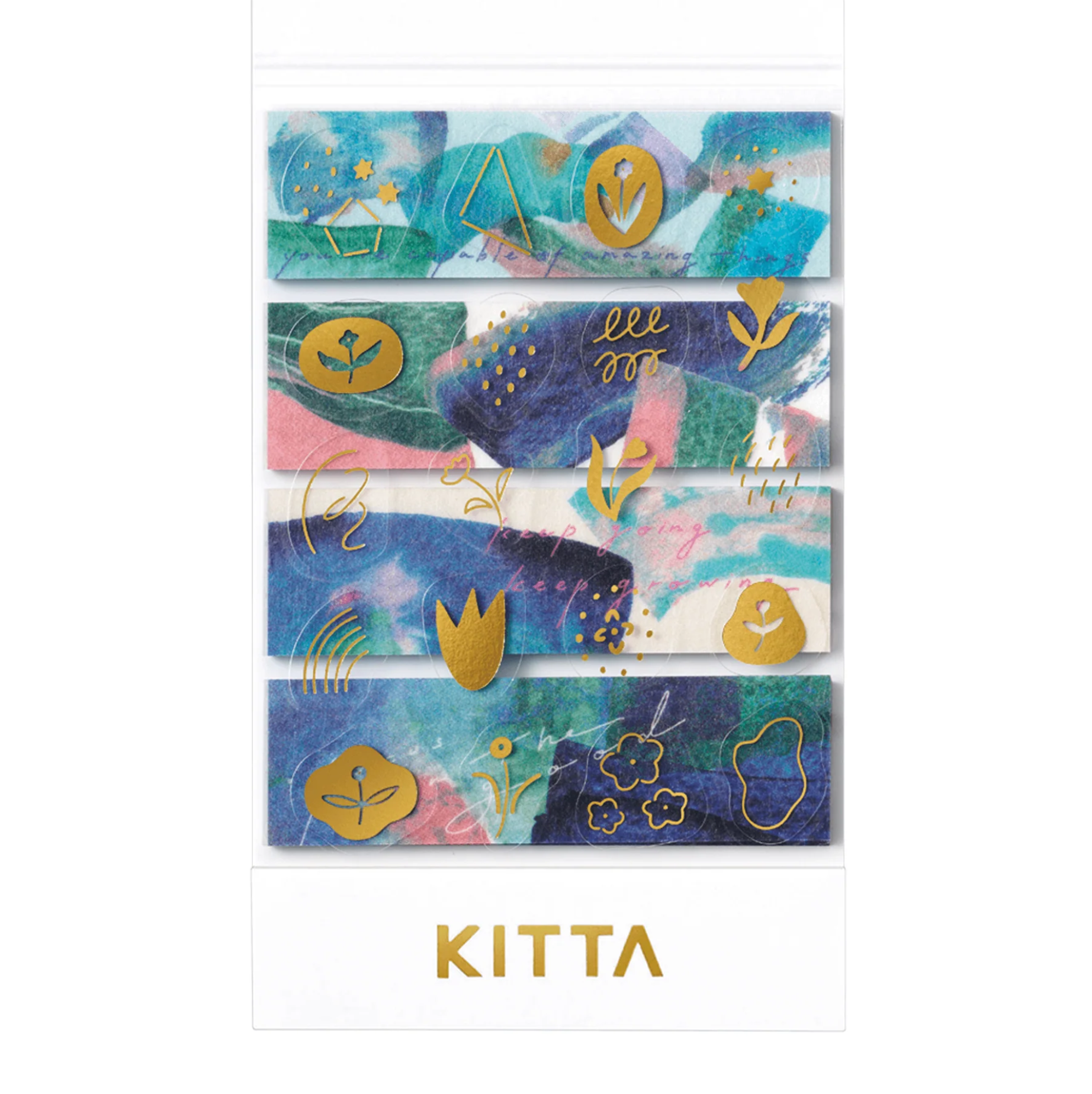 KITTA COLLAGE メッセージ（金箔）