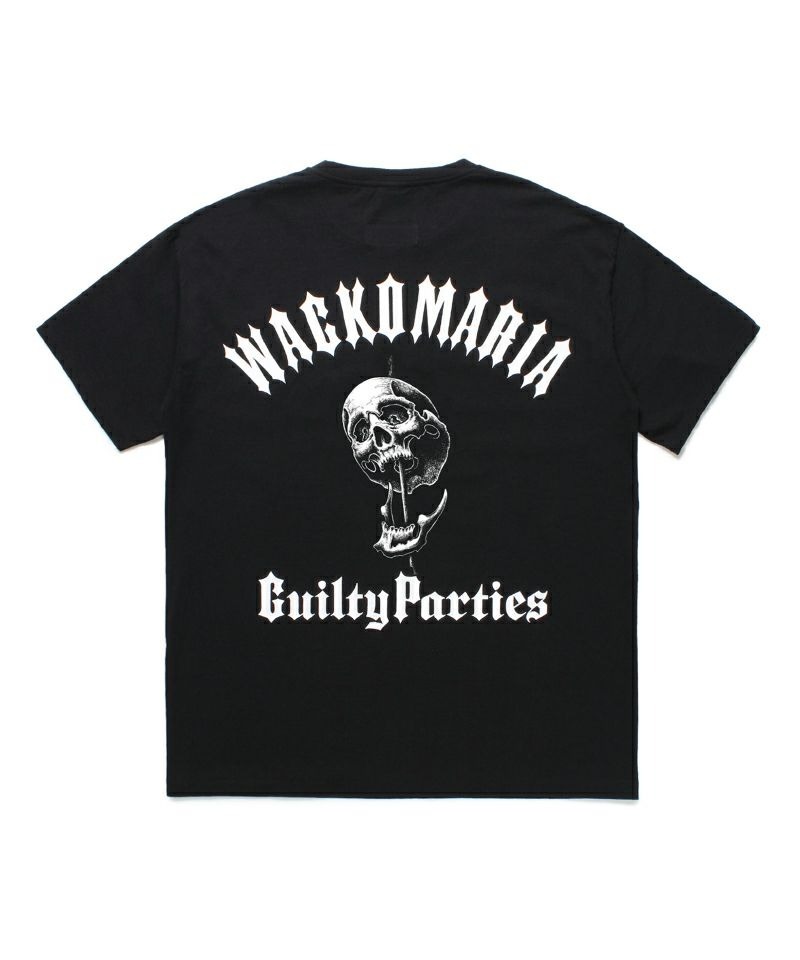 2025SS WACKO MARIA 56 TATTOO STUDIO WASHED HEAVY WEIGHT CREW NECK T-SHIRT 背後 骷髏 聯名 重磅 短T 現貨 56TS-WM-WT01