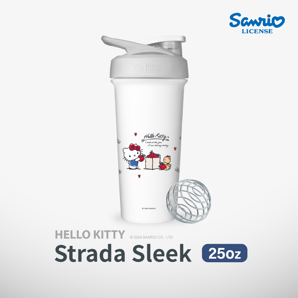三麗鷗 不鏽鋼保溫保冰杯 | Hello Kitty 堆蘋果