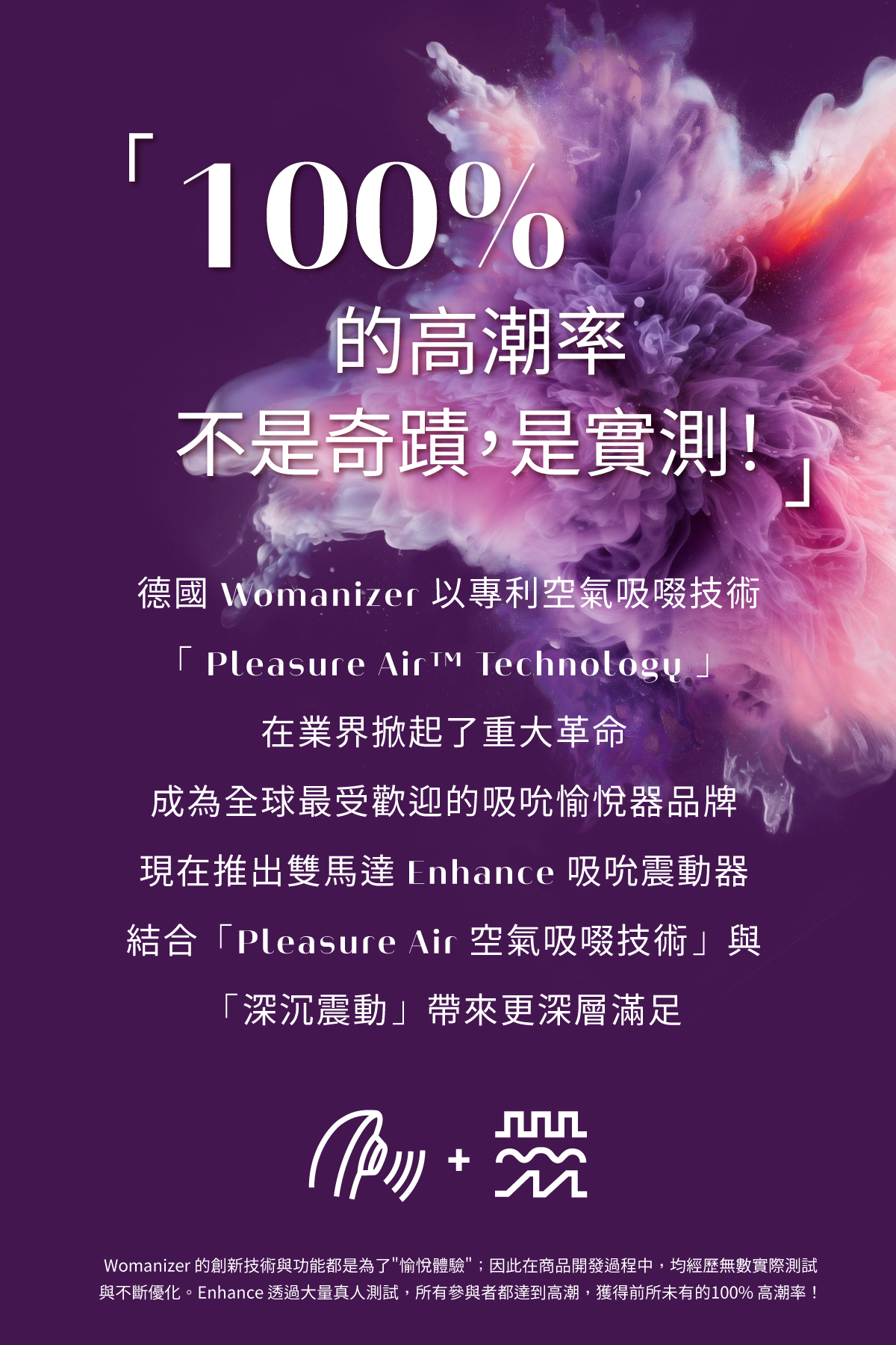 Womanizer,Womanizer Enhance,德國 Womanizer,Womanizer Enhance 吸吮震動器,吸吮器,吸吮震動器