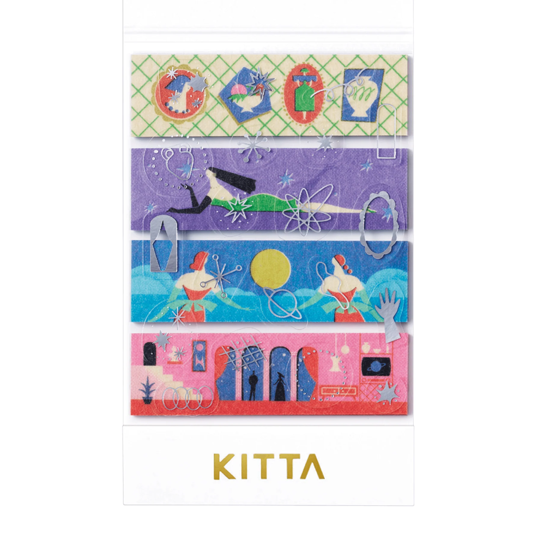 KITTA COLLAGE 浮世繪 (銀箔)