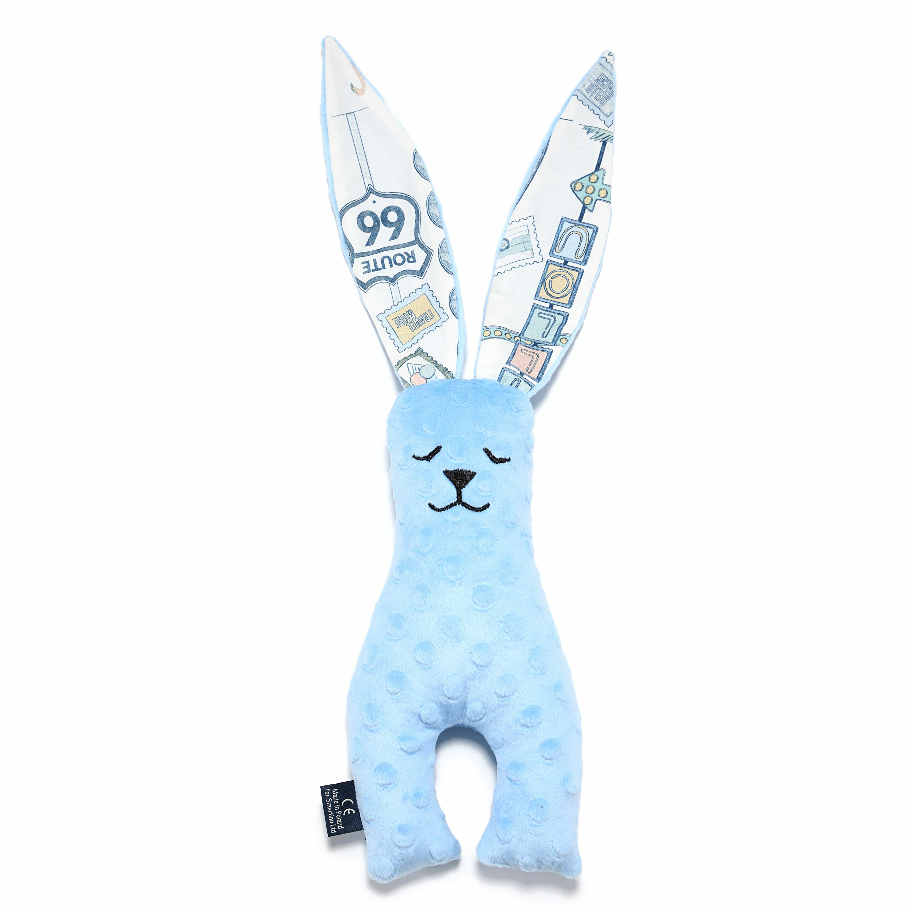 La Millou波蘭 豆豆安撫兔｜蒙地卡羅藍