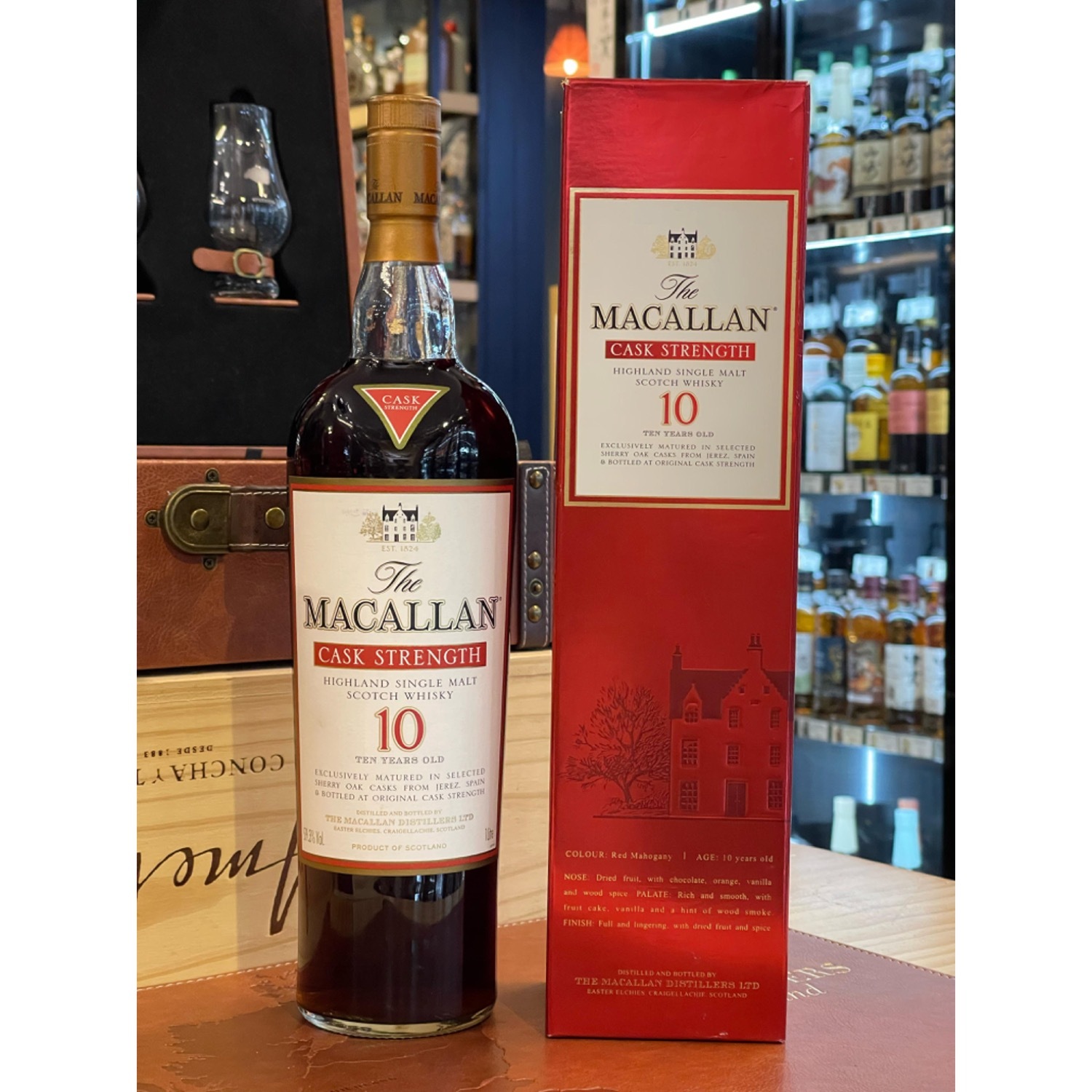 The Macallan Cask Strength 10年 1000ml　希少 Macallan 10 Year Cask Strength Single Malt Scotch - 2008 Release