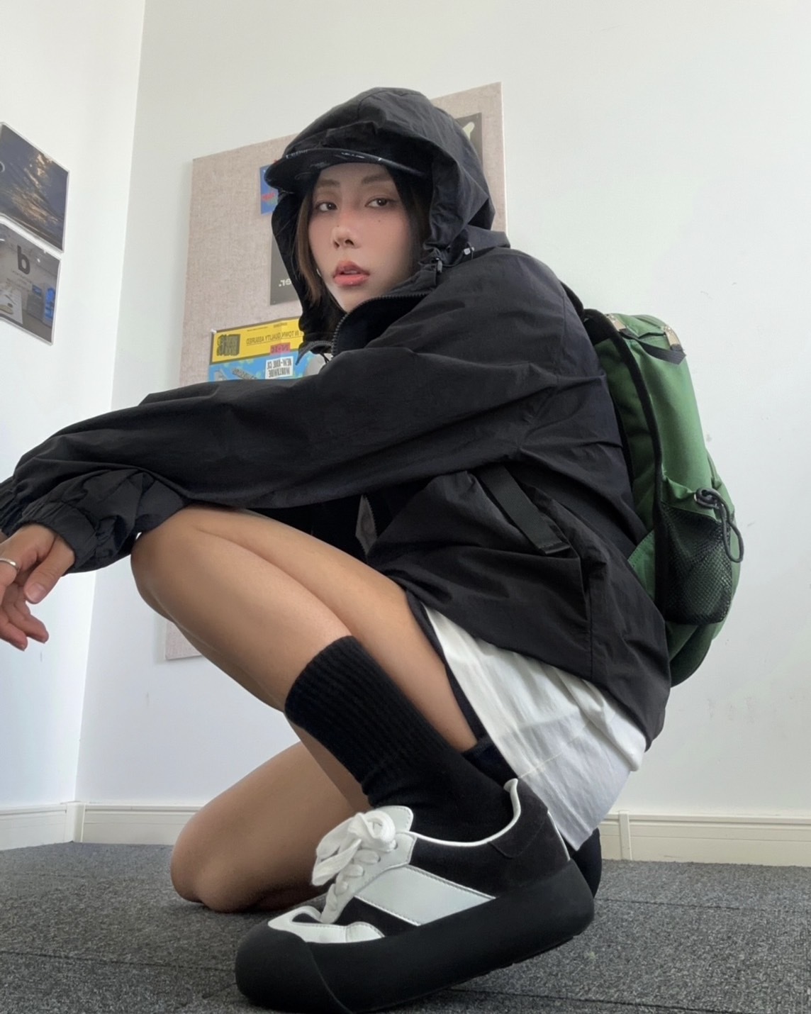 【現貨】<白敬亭主理> Good bai DUM DUM 厚底 蓬蓬鞋 黑白