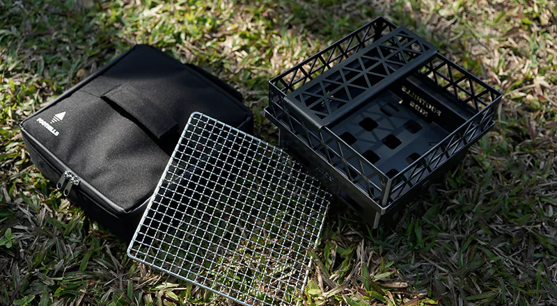 【FOOTHILLS 山麓】焚火台｜一般＆不鏽鋼KIDS｜(含收納袋)