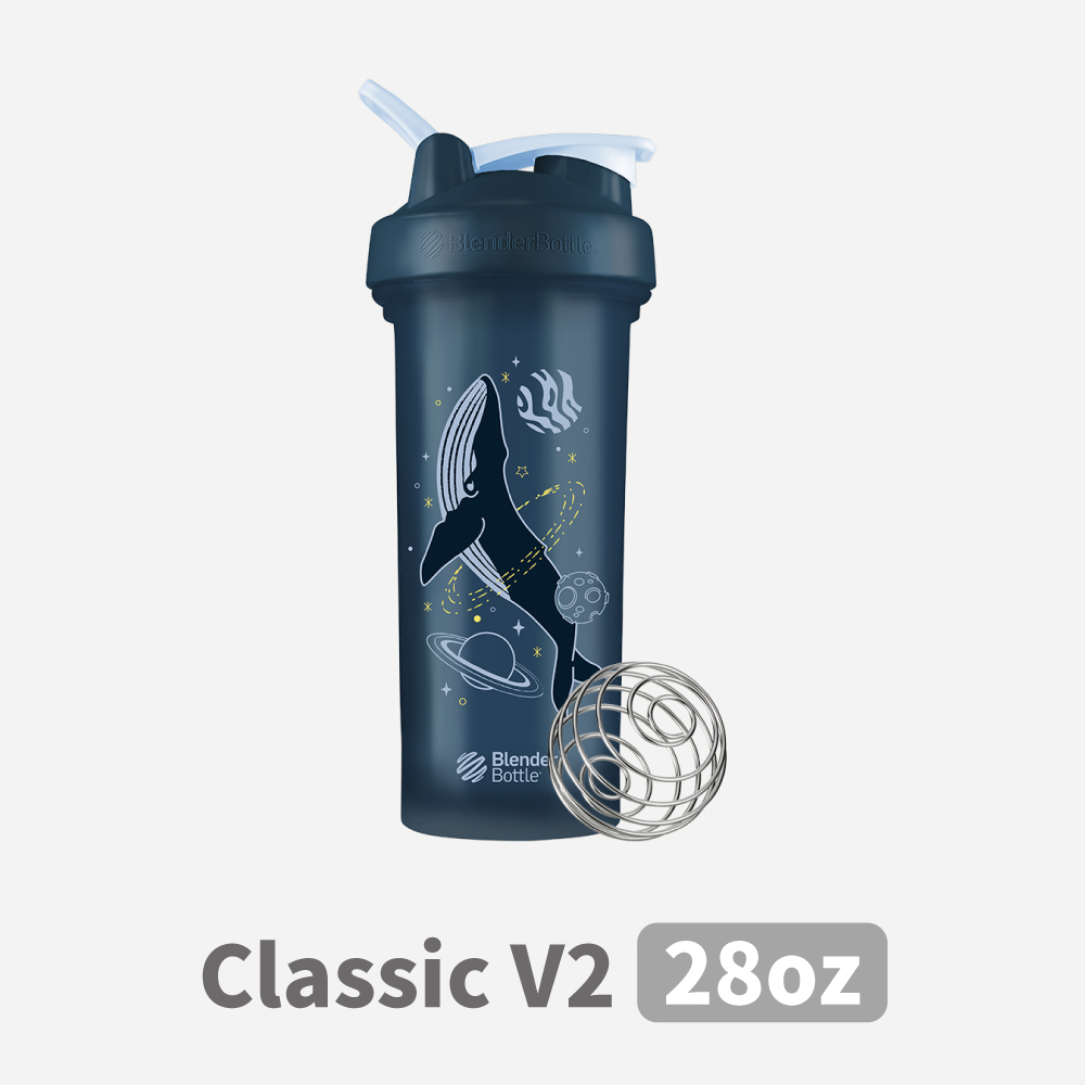 Blender Bottle®Classic V2｜28oz 搖搖杯｜鯨奇漂流