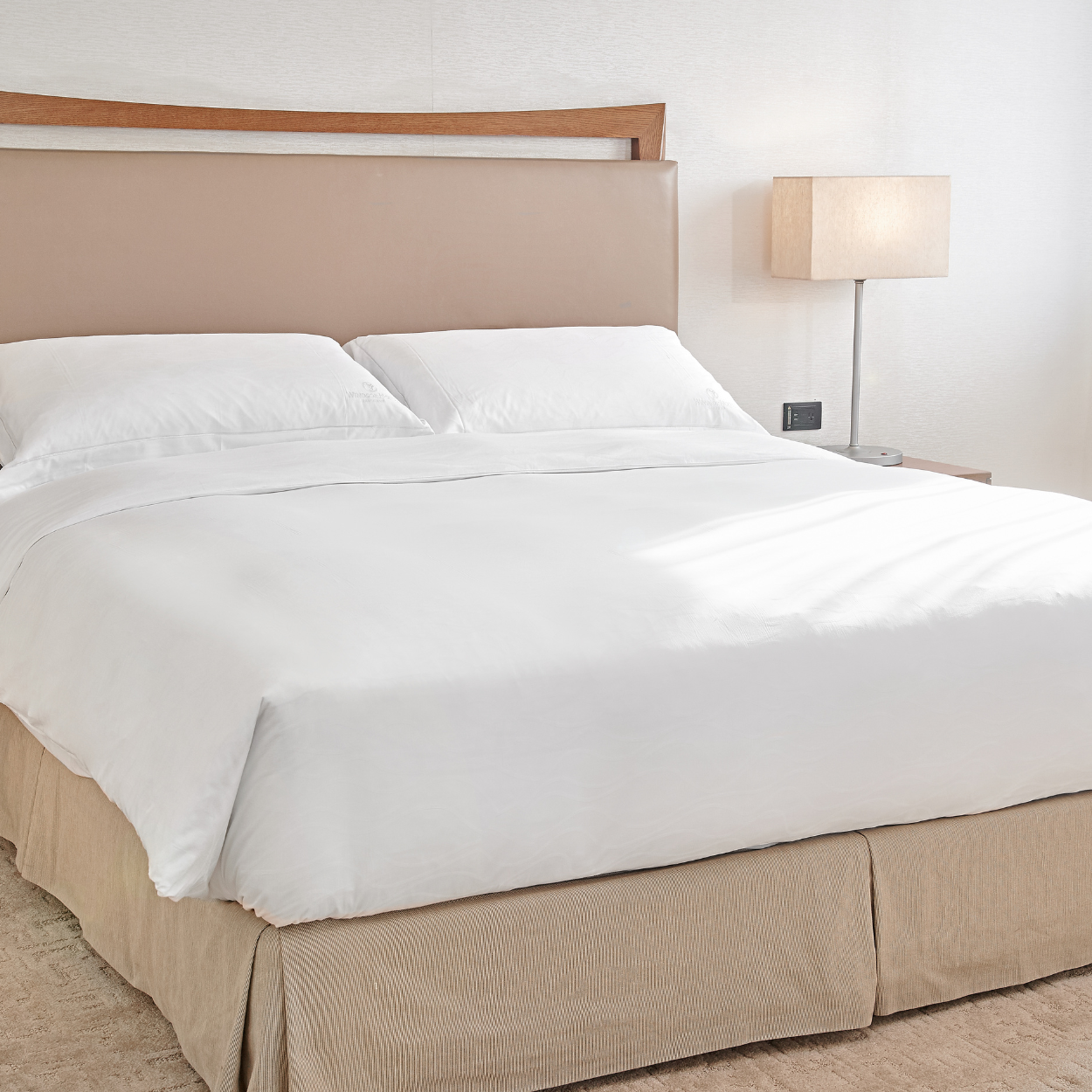 【裕元花園酒店】五星極致尊寵｜享受每寸純白時光 好眠寢具組(四件/七件組)