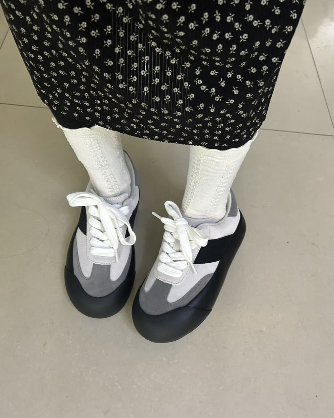 <白敬亭主理> Good bai DUM DUM 厚底 蓬蓬鞋 黑灰白