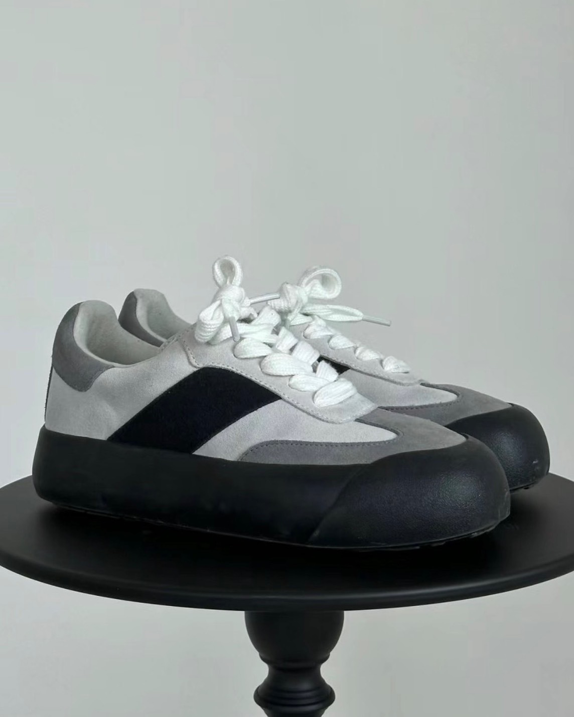 <白敬亭主理> Good bai DUM DUM 厚底 蓬蓬鞋 黑灰白