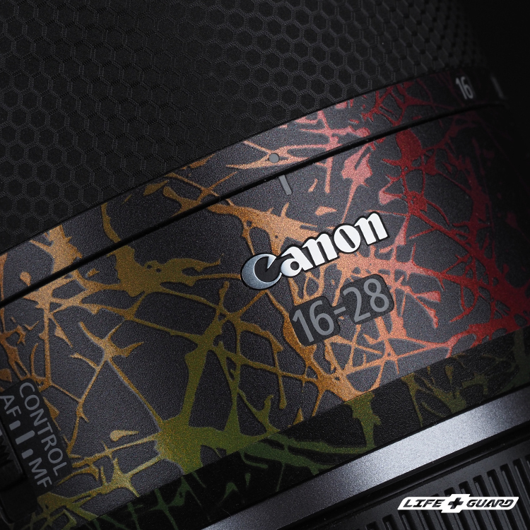 潑墨彩黑貼膜質感，LIFE+GUARD 設計風格