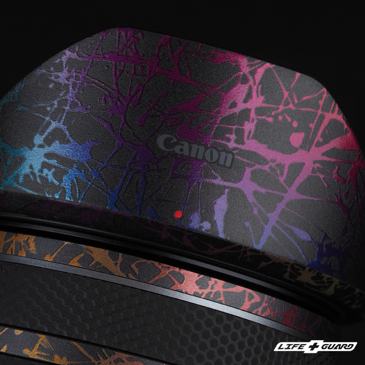 潑墨款式貼膜質感特寫，LIFE+GUARD 設計風格