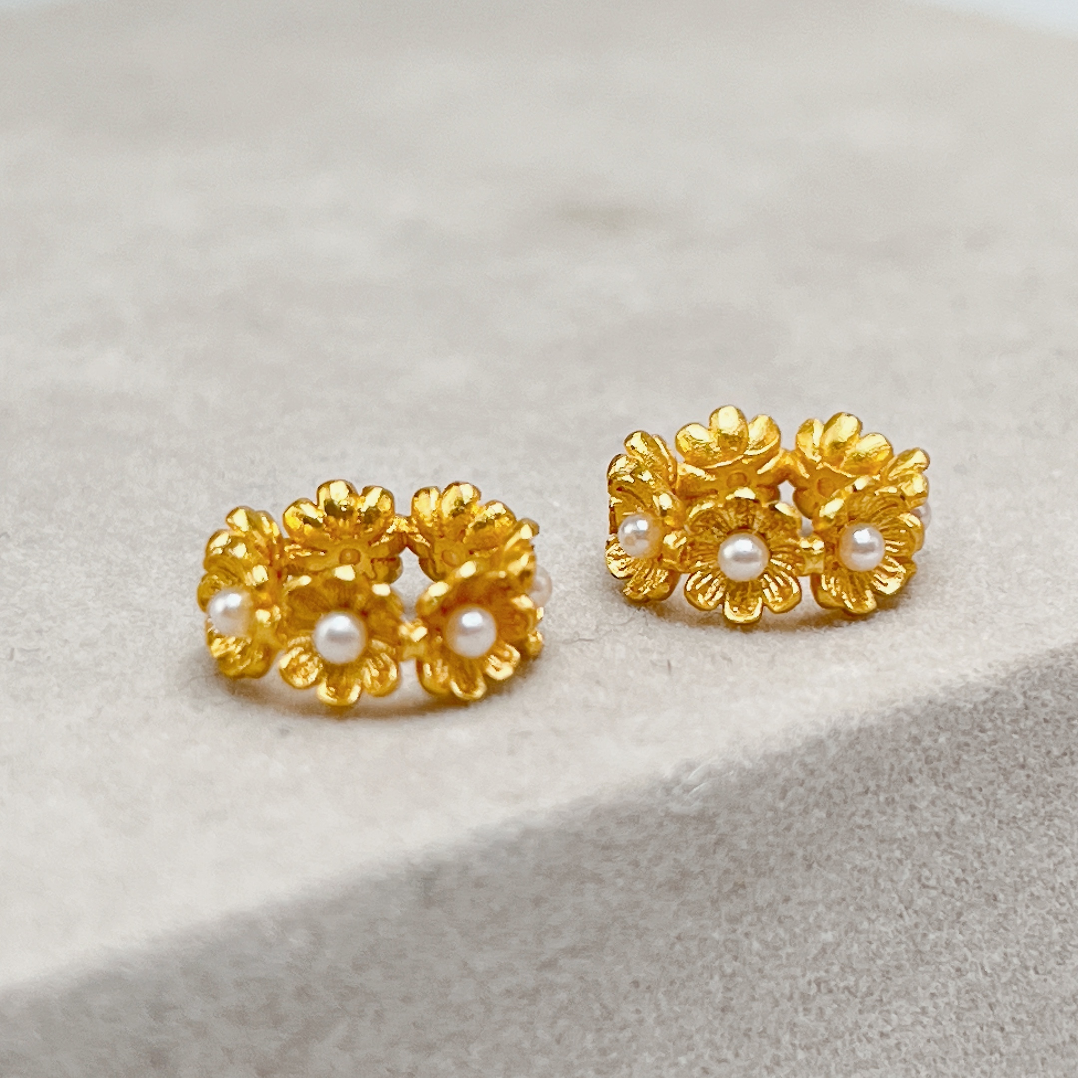 珍珠小花｜沙金｜跑環