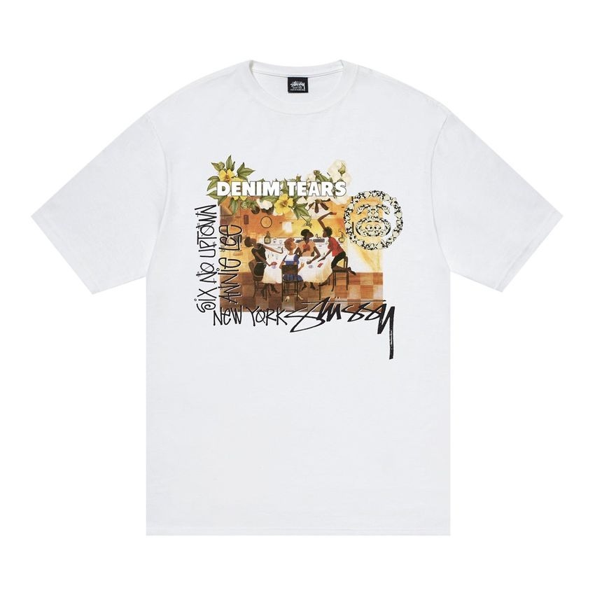 2025SS STÜSSY & DENIM TEARS ANNIE LEE TEE 聯名 短T 現貨