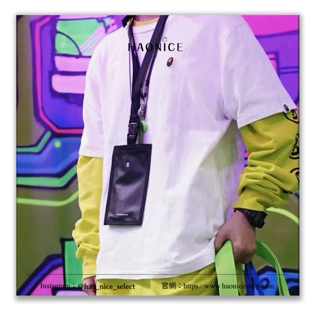 【HAO NICE 】香港經銷商🇭🇰100%日本🇯🇵正品 日本潮流 BAPE經典刺繡 小猿人頭徽章LOGO 素色百搭款 (XX009)